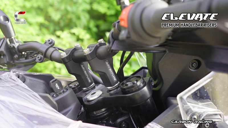 Carbon Racing-Elevate Premium Handlebar Riser For KTM Adventure 390/250/X (2025)