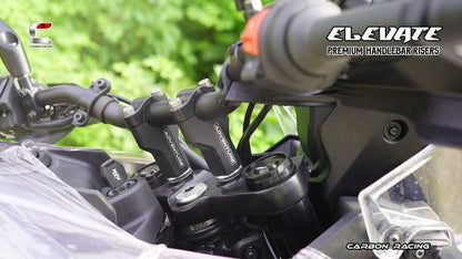 Carbon Racing-Elevate Premium Handlebar Riser For KTM Adventure 390/250/X (2025)