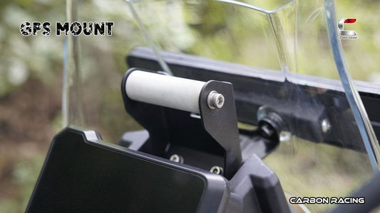 Carbon Racing-GPS Mount (Black) For KTM Adventure 390250X (2025)