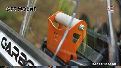 Carbon Racing-GPS Mount (Orange) For KTM Adventure 390/250/X (2025)