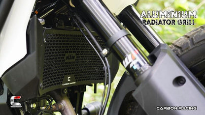 Carbon Racing-Hive Premium Aluminium Radiator Guard For KTM Adventure 390250X (2025)