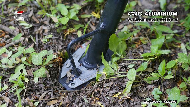 Carbon Racing-Premium Kickstand Extender For KTM Adventure 390/250/X (2025)