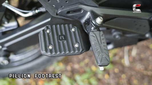 Carbon Racing-Premium Pillion Footrest With Traction Top For KTM Adventure 390/250/X (2025)
