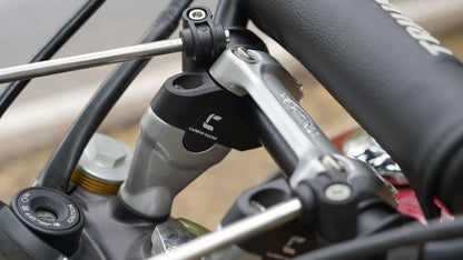 Carbon Racing-Premium Pull-Back (Offset) Handlebar Risers for Triumph Scrambler 400X