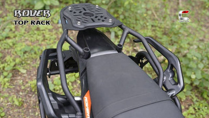 Carbon Racing-Rover Top Rack With Vibration Dampener For KTM Adventure 390/250/X (2025)