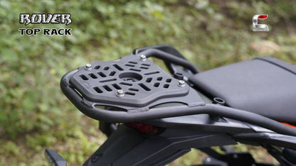 Carbon Racing-Rover Top Rack With Vibration Dampener For KTM Adventure 390250X (2025)