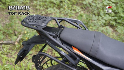 Carbon Racing-Rover Top Rack With Vibration Dampener For KTM Adventure 390/250/X (2025)