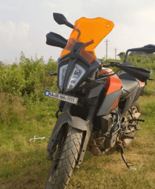 Carbon Racing V2- Touring Windshield-Orange (Full Set) For KTM 390 Adventure