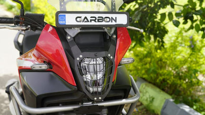 Carbon Racing-Headlight Grill for NX 500 - All Black