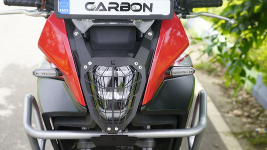 Carbon Racing-Headlight Grill for NX 500 - All Black