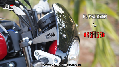 Carbon Racing AERO Fly Screen Visor for Yamaha XSR 155 - CRXSR155
