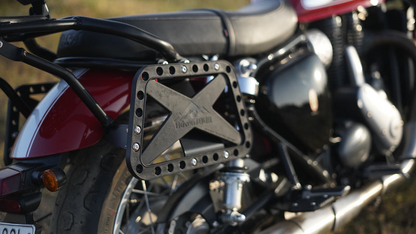 Carbon Racing AdvenTOUR Pannier Mount / Saddle Stay For BSA Goldstar 650 - CRBSA