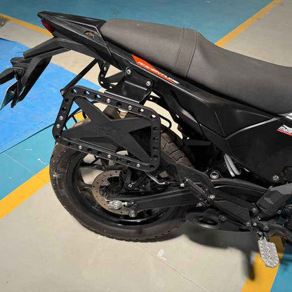 Carbon Racing AdvenTOUR Pannier Mount / Saddle Stay for KTM Adventure 390/250/X (2025+) - CRKTMX