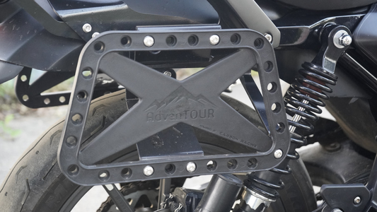 Carbon Racing AdvenTOUR Saddle Stay/Pannier Mounts for Harley X440 - CRH440