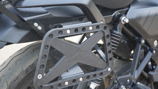 Carbon Racing AdvenTOUR Saddle Stay/Pannier Mounts for Harley X440 - CRH440