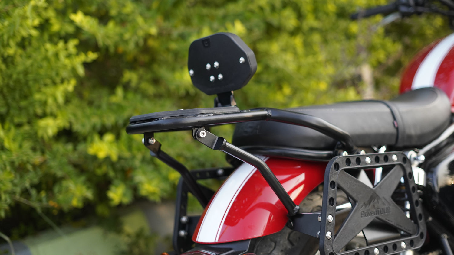 Carbon Racing CRUSADER Top Rack for BSA Goldstar 650 - CRBSA