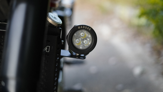 Carbon Racing Fog Lamp Mount - BSA Goldstar 650 - CRBSA