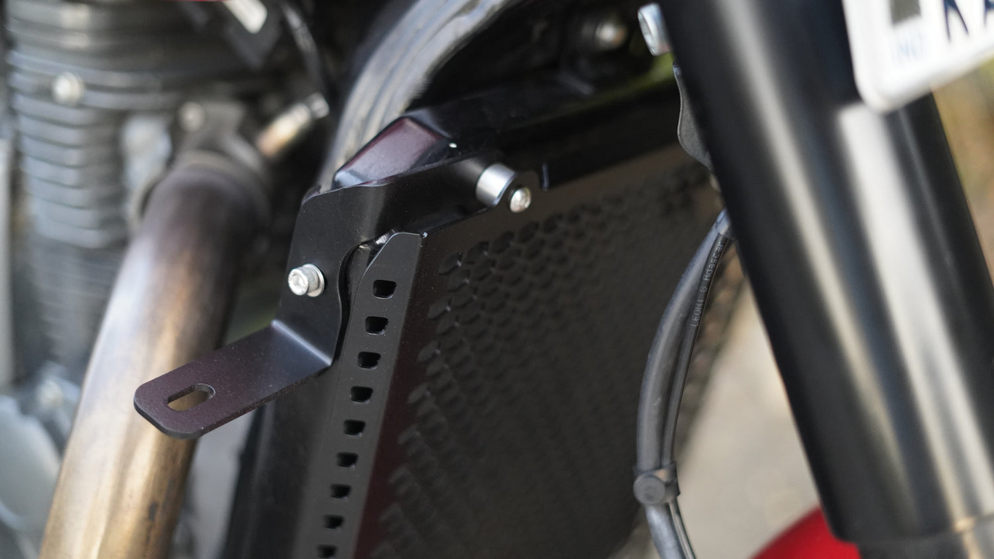 Carbon Racing Fog Lamp Mount - BSA Goldstar 650 - CRBSA