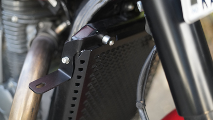 Carbon Racing Fog Lamp Mount - BSA Goldstar 650 - CRBSA