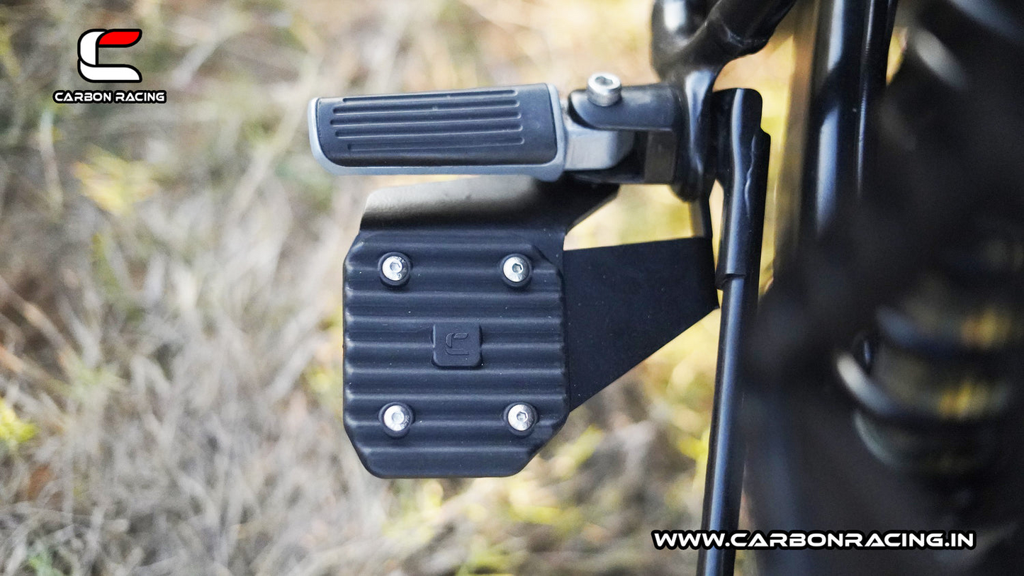 Carbon Racing JOURNEY Pillion Footrest for BSA Goldstar 650 - CRBSA