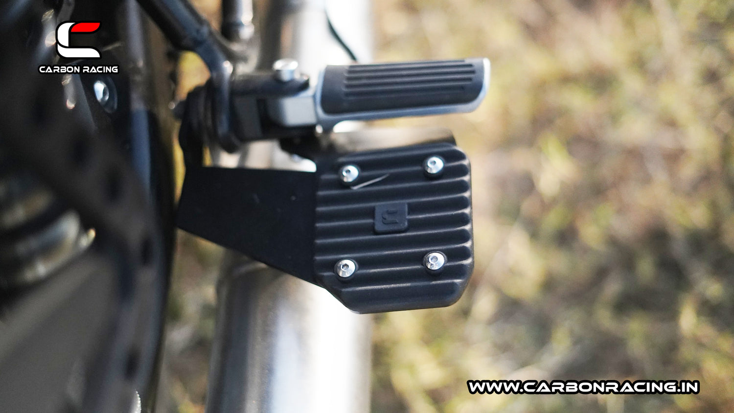 Carbon Racing JOURNEY Pillion Footrest for BSA Goldstar 650 - CRBSA