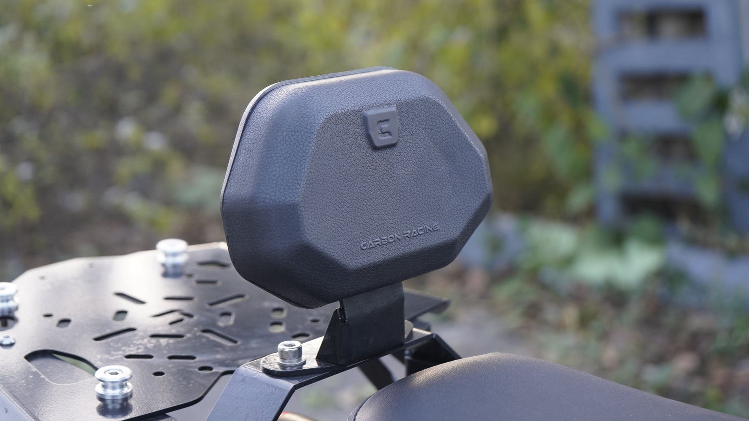 Carbon Racing Pillion Backrest Attachment for Harley X440 - CRH440