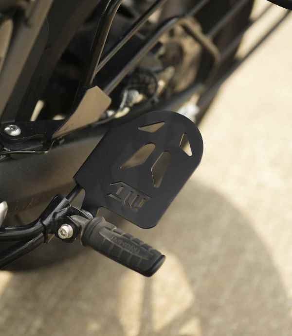 Carbon Racing Premium-Pillion Footrest with Traction Top For Speed/Scrambler 400 (Pair)