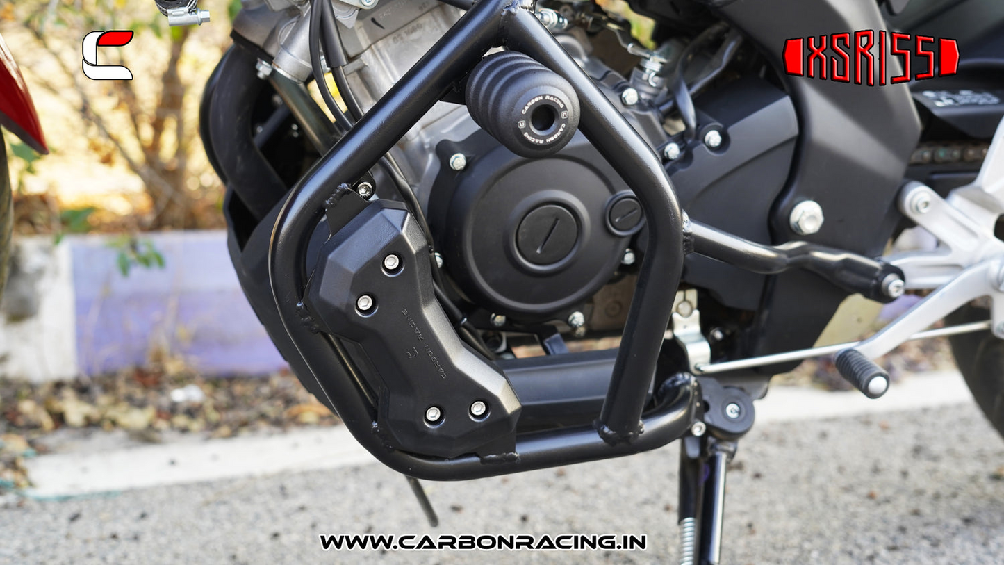Carbon Racing SENTINEL Crash Guard with Dual Sliders For Yamaha XSR 155 - CRXSR155