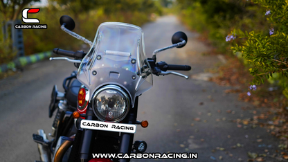 Carbon Racing WANDERER - Premium Windshield for BSA Goldstar 650 - Clear - CRBSA