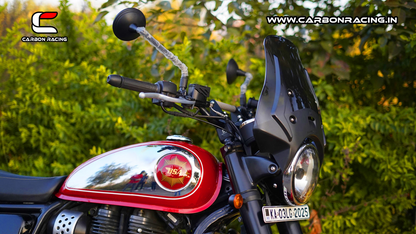 Carbon Racing WANDERER - Premium Windshield for BSA Goldstar 650 - Smoked - CRBSA