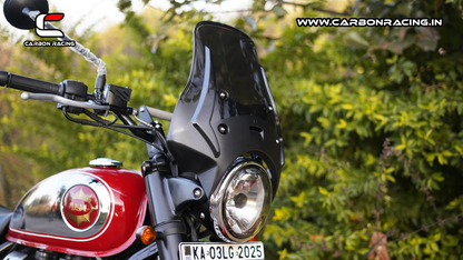 Carbon Racing WANDERER - Premium Windshield for BSA Goldstar 650 - Smoked - CRBSA