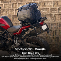 Carbonado ModPac Pro - 70L Backpack - Black