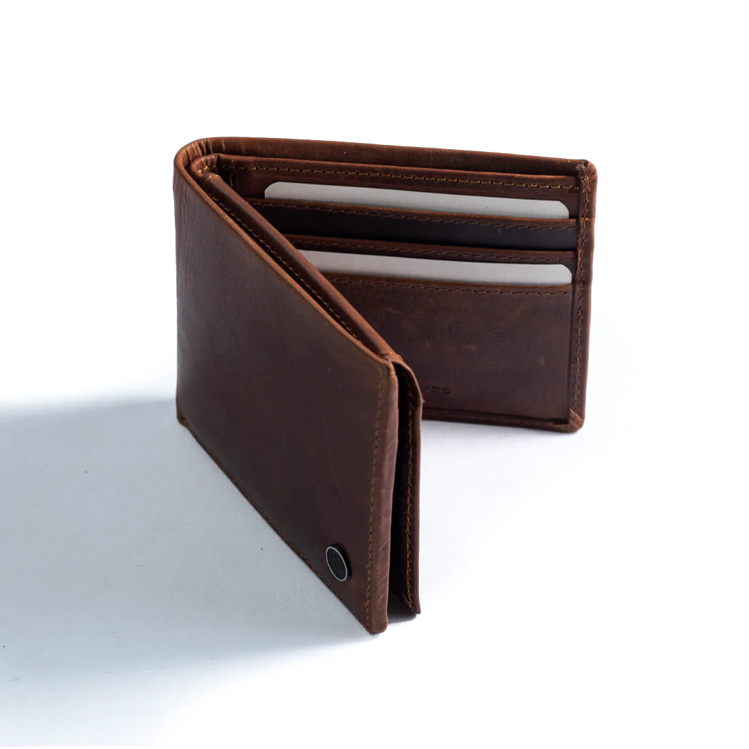 Carbonado Bifold Wallet Classic (Brown)