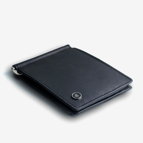Carbonado Bifold Wallet Money Clip (Black)
