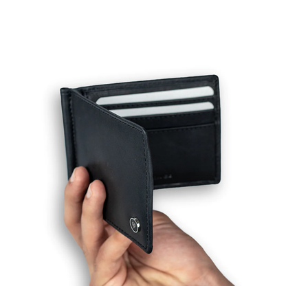 Carbonado Bifold Wallet Money Clip (Black)