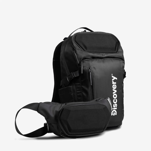 Carbonado Boulder Backpack & Waist Bag Combo (Black)