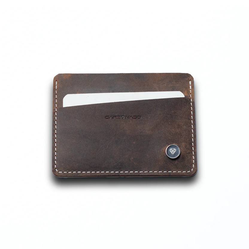 Carbonado Card Holder (Brown)