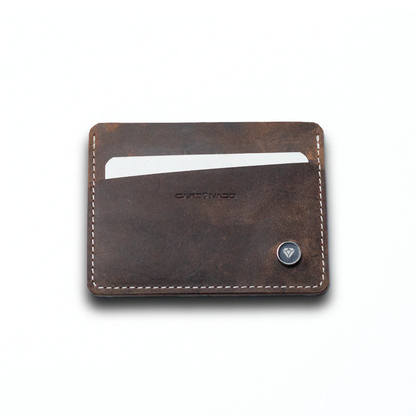 Carbonado Card Holder (Brown)