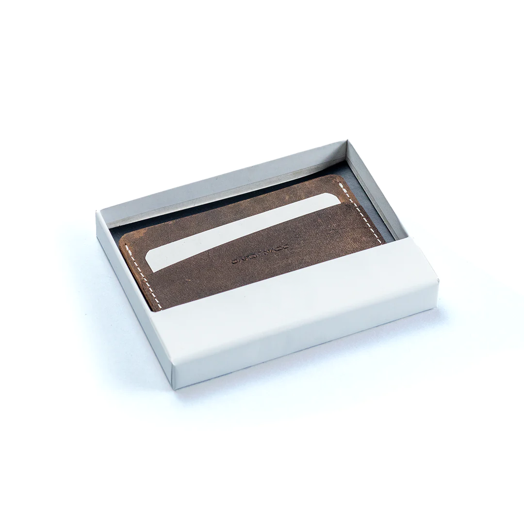 Carbonado Card Holder (Brown)