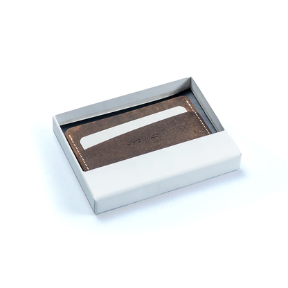 Carbonado Card Holder (Brown)