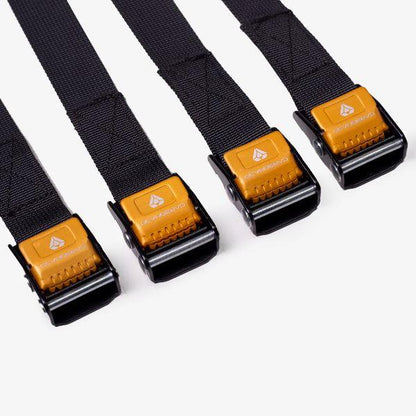 Carbonado Multipurpose Cam Buckle TieDownStrap Set of 4