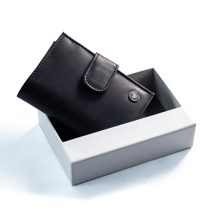 Carbonado Popup Card Bifold Wallet (Black)