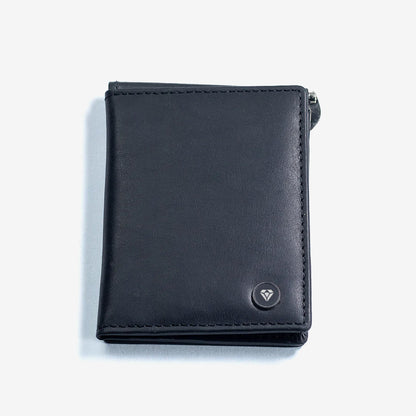 Carbonado Tri Fold Money Clip Wallet (Black)