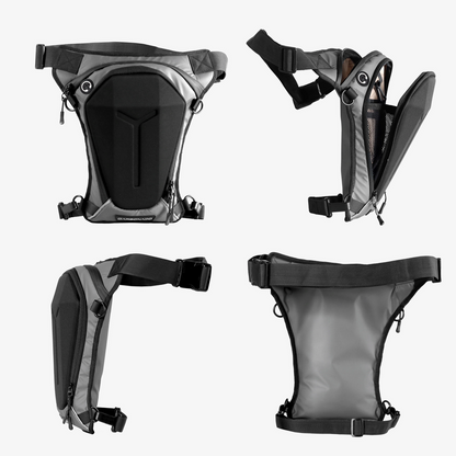 Carbonado Turtle Thigh Bag (Grey)