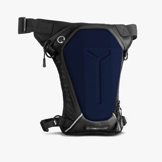 Carbonado Turtle Thigh Bag (Navy Blue)