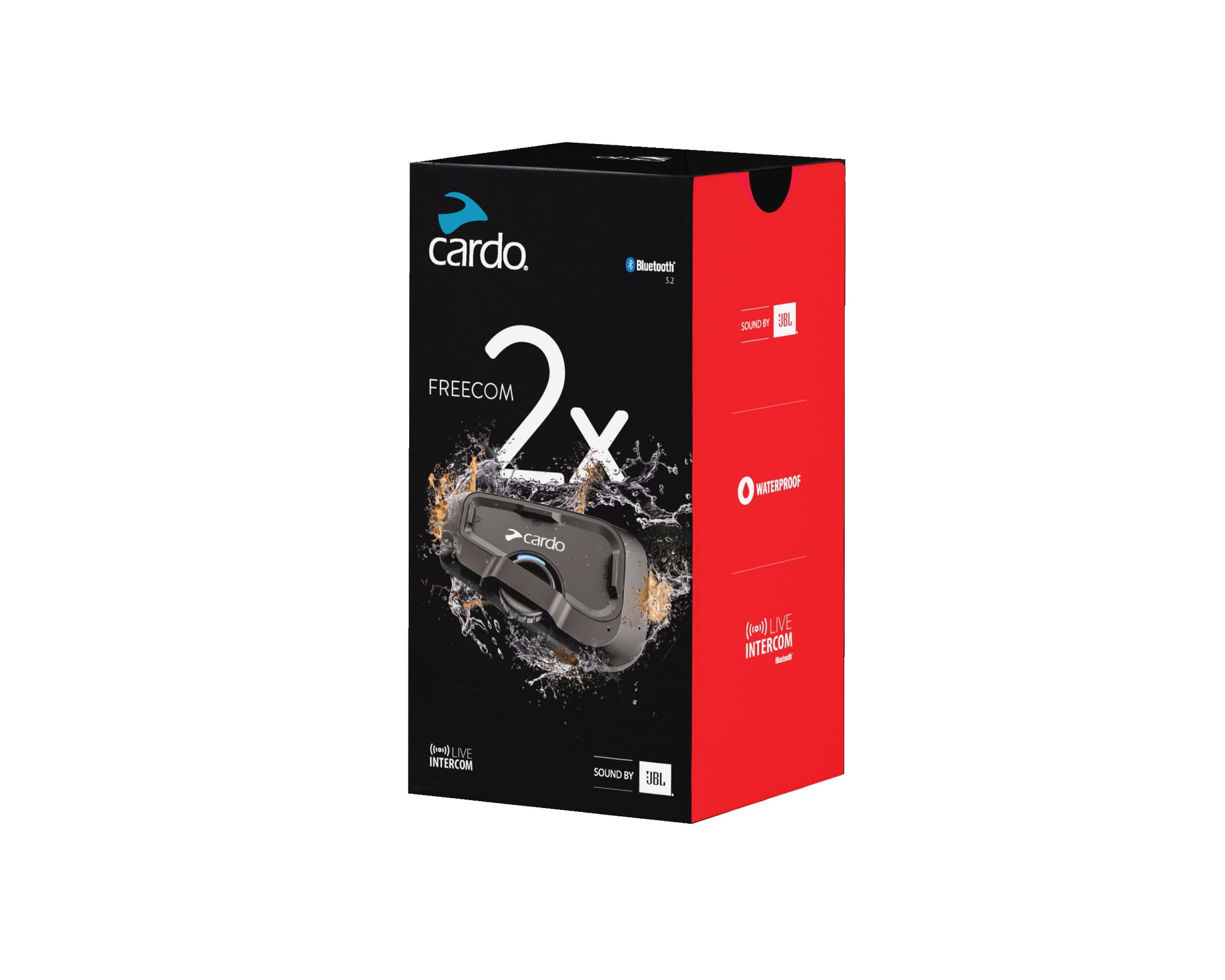 Cardo Freecom 2X, Bluetooth Communicator for 2 Riders