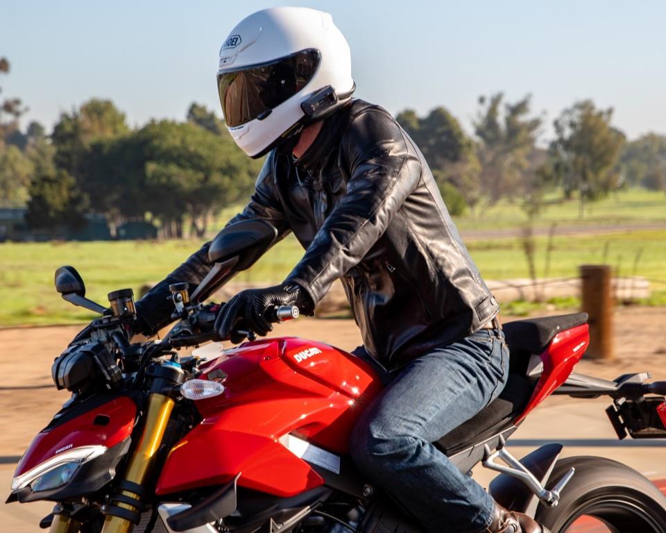 Cardo Packtalk Edge Duo-Waterproof Bluetooth Intercoms-Sound by JBL