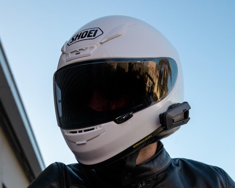 Cardo Packtalk Edge Duo-Waterproof Bluetooth Intercoms-Sound by JBL