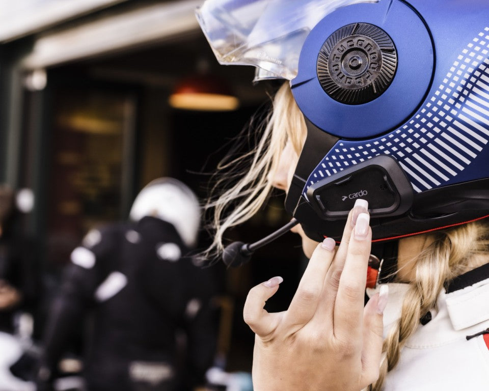 Cardo Spirit Duo - Rider-to-Rider Communicator with Premium Features