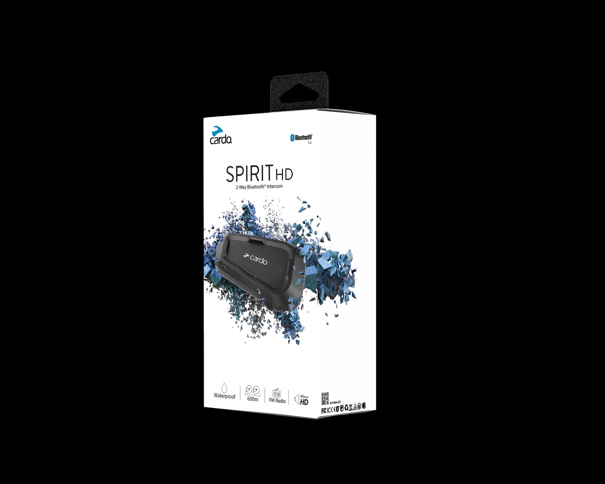 Cardo Spirit HD Intercom with Premium Features